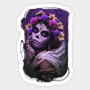 Dia De Los Muertos Sticker